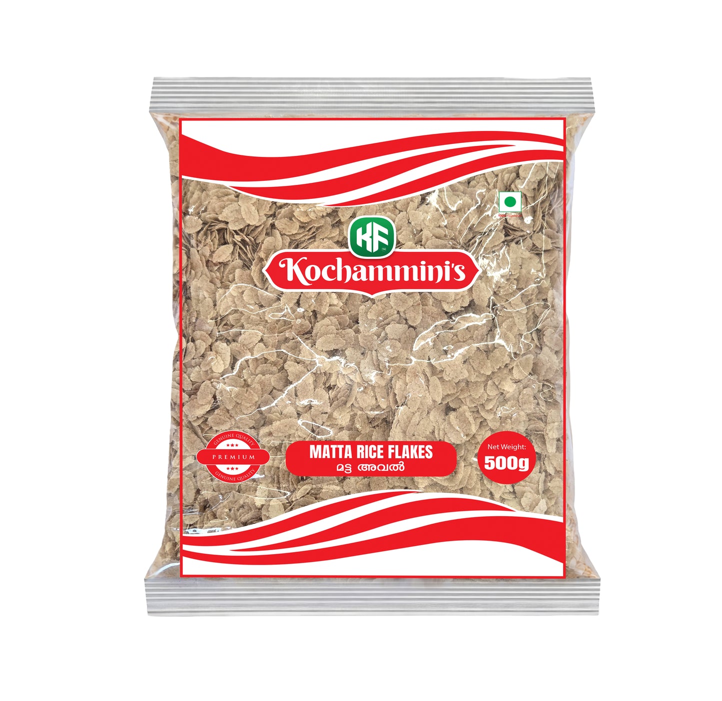 Kochamminis Premium Matta Aval – Authentic Kerala Red Rice Flakes