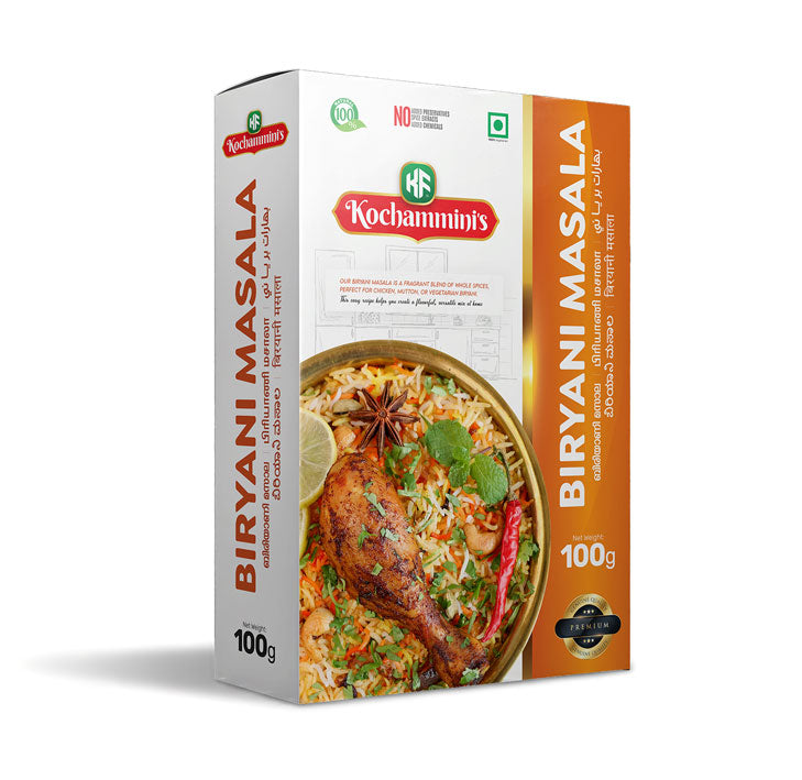 Kochamminis Biryani Masala – Authentic Spice Blend for Perfect Biryani - 100g