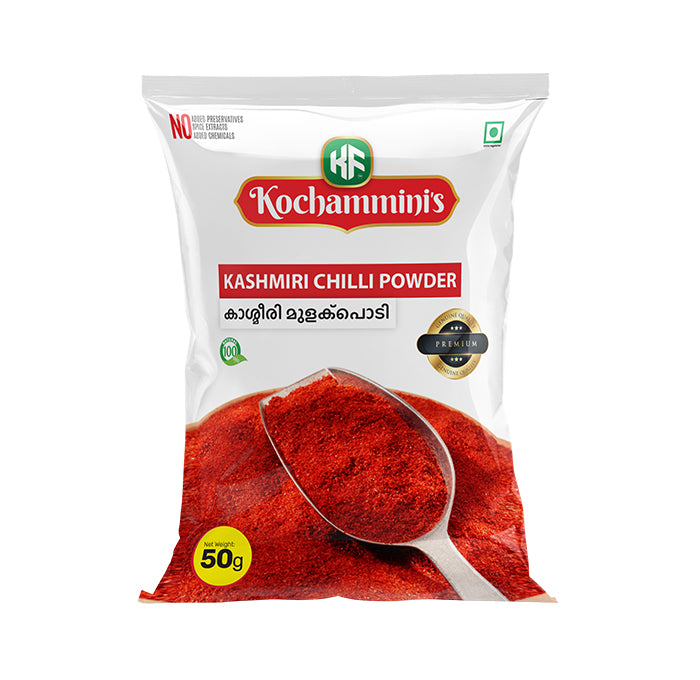 Kochamminis Kashmiri Chilli Powder – Mild Heat, Rich Color