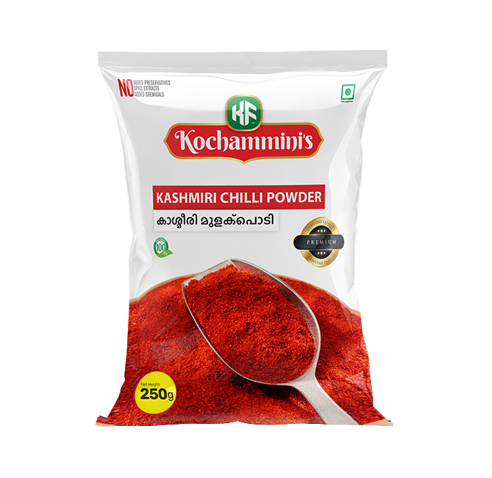 Kochamminis Kashmiri Chilli Powder – Mild Heat, Rich Color