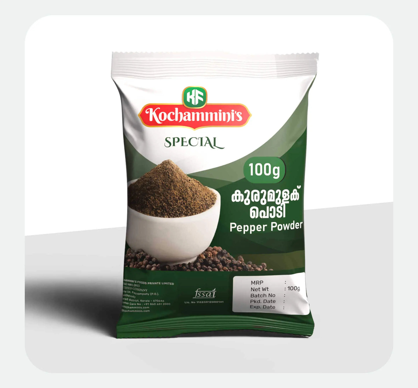 Kochamminis Kerala Black Pepper Powder