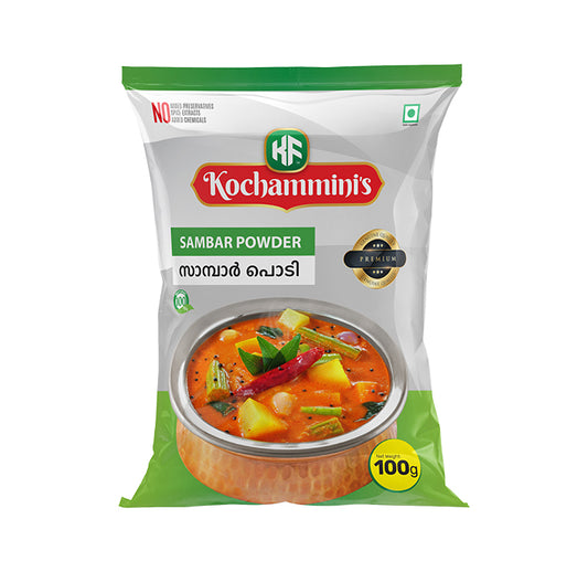 Kochamminis Sambar Powder – Authentic Kerala-Style Spice Blend
