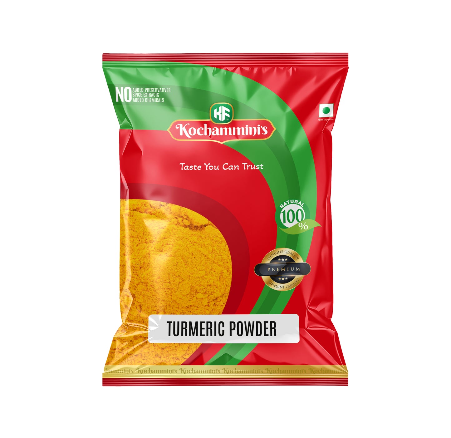 Kochamminis Turmeric Powder – 180 g | Pure & Aromatic Spice