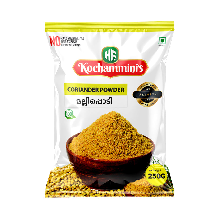 Kochamminis Coriander Powder –  Kerala Coriander Powder - 250g