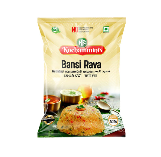 Kochamminis Premium Bansi Rava  | Best Quality Rava