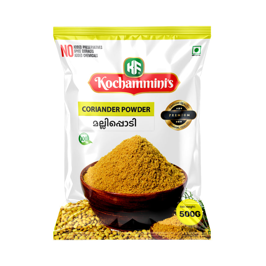 Kochamminis Coriander Powder –  Kerala Coriander Powder - 500g