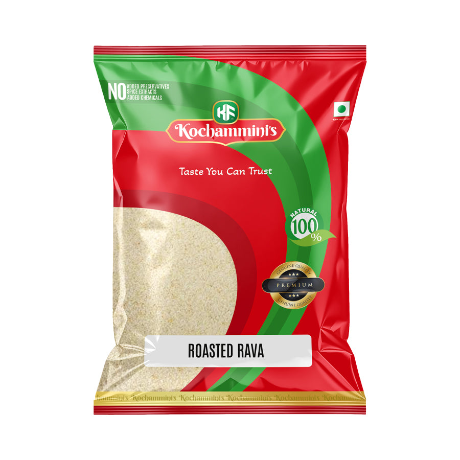 Kochamminis Premium Bansi Rava  | Best Quality Rava 1Kg