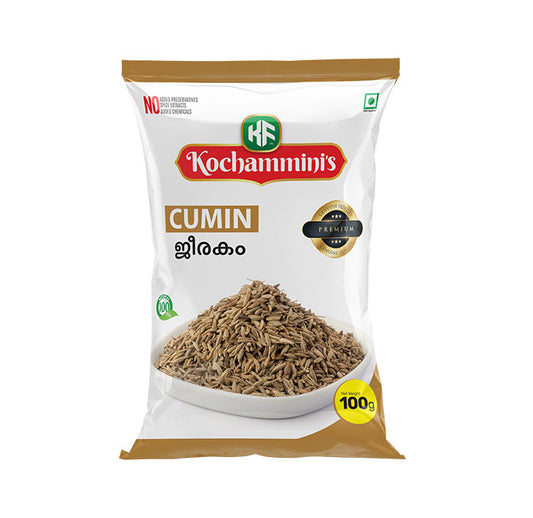 Kochamminis Kerala Cumin Seeds – Premium Jeera for Rich Aroma - 100g