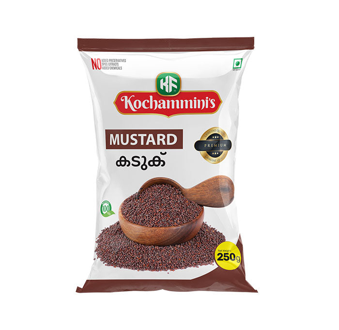 Kochamminis Mustard Seeds – Pure & Aromatic Rai for Indian Cooking