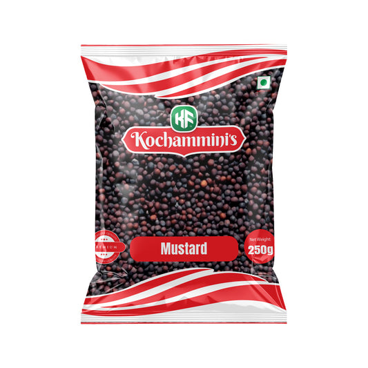 Kochamminis Premium Mustard Seeds – 250g | Essential for Traditional Kerala Cooking